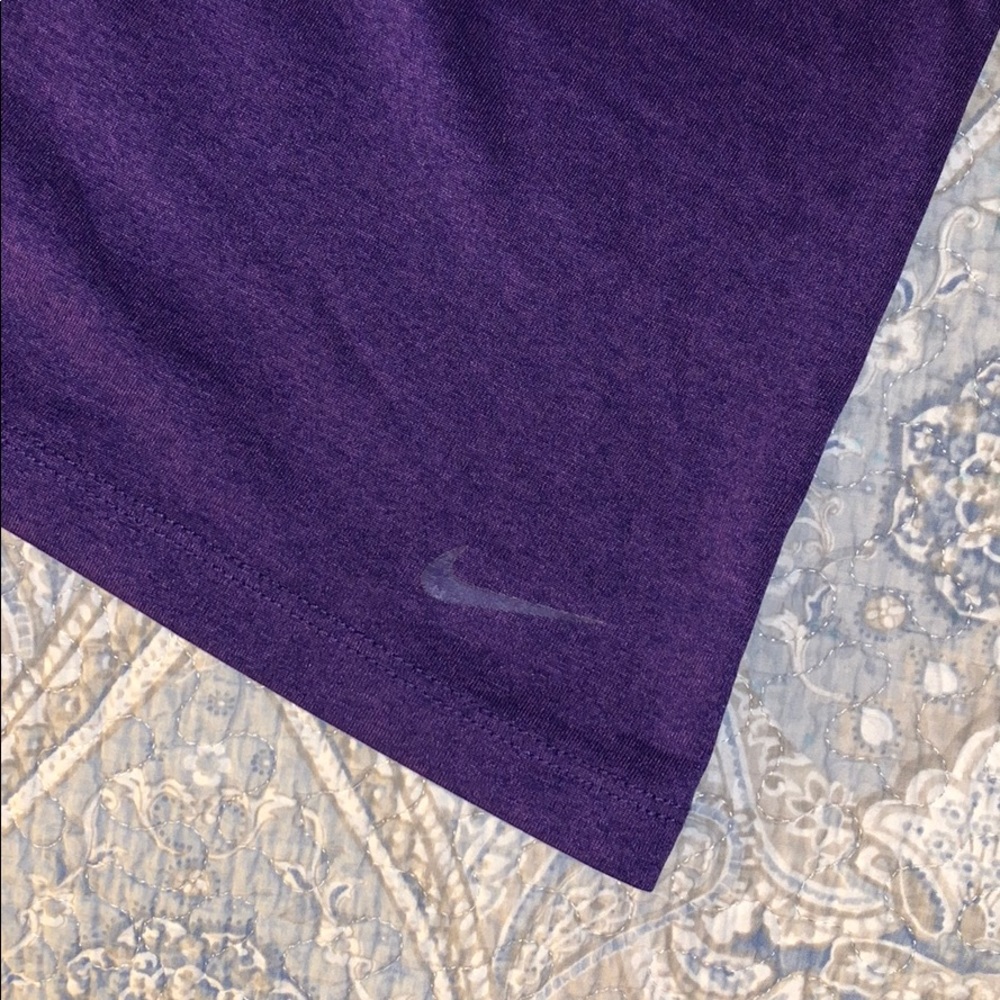 Purple Nike Racerback Workout Tank - Picture 2 of 3